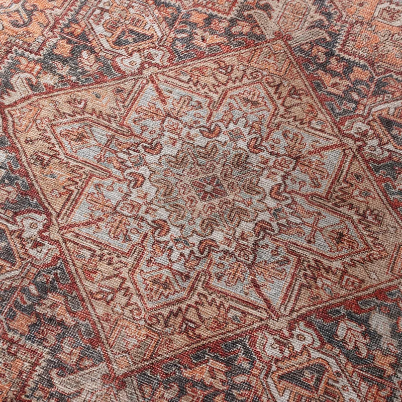 Orientteppich - Liva Kashan Terrakotta