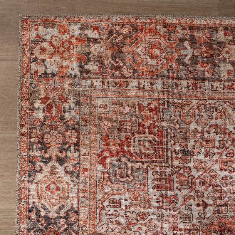 Orientteppich - Liva Kashan Terrakotta