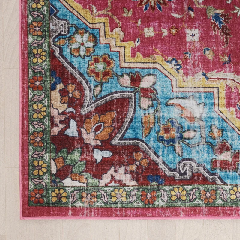 Orientteppich - Leyla Medaillon Bunt