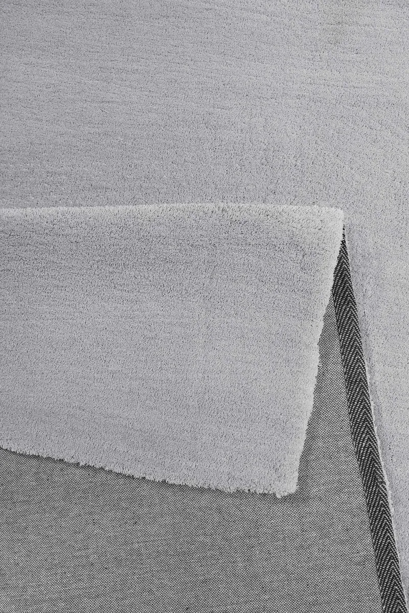 Esprit Teppich Hellgrau Blau Hochflor "Loft"