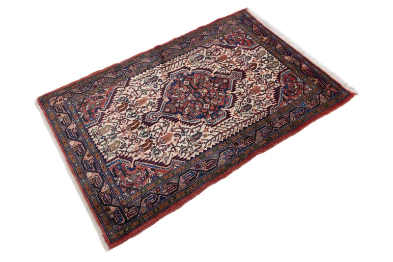 Perserteppich - Nomadic - 85 x 130 cm - creme
