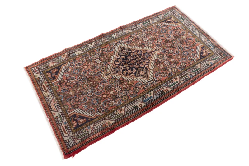 Perserteppich - Nomadic - 78 x 140 cm - dunkelbeige