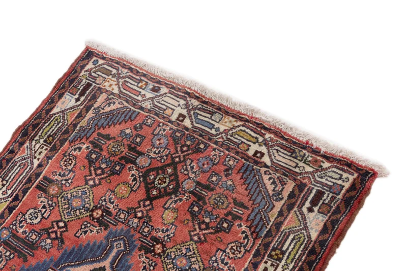 Perserteppich - Nomadic - 78 x 118 cm - dunkelrot