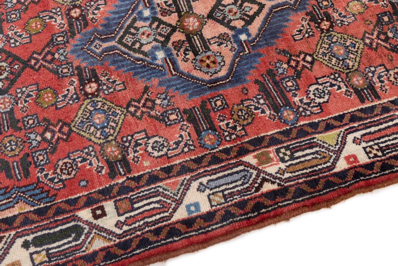 Perserteppich - Nomadic - 78 x 118 cm - dunkelrot