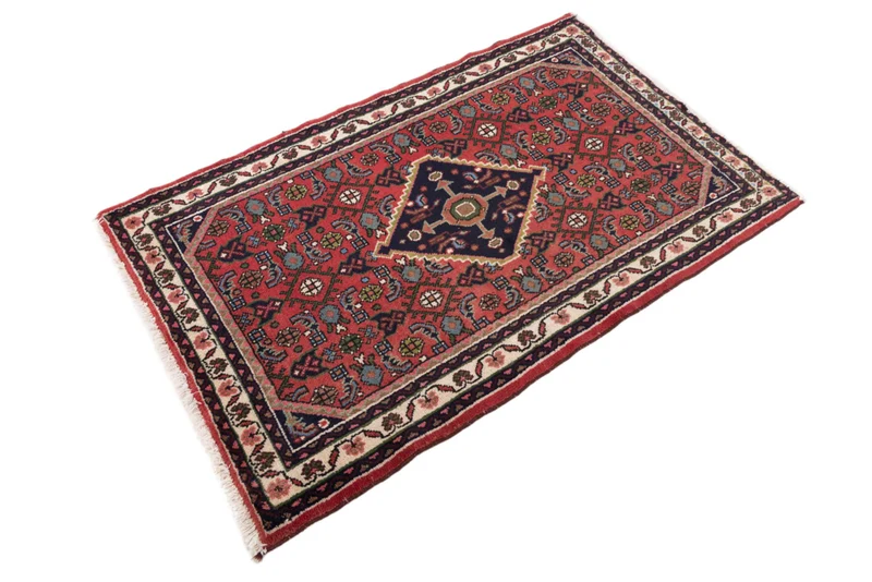 Perserteppich - Nomadic - 85 x 130 cm - dunkelrot