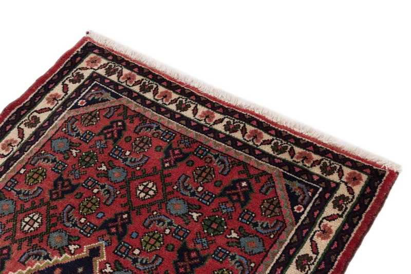 Perserteppich - Nomadic - 85 x 130 cm - dunkelrot