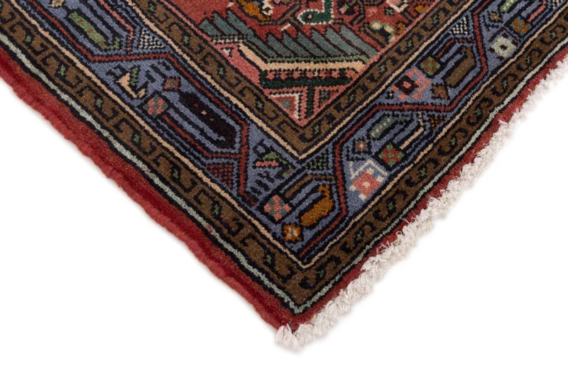 Perserteppich - Nomadic - 80 x 130 cm - dunkelrot