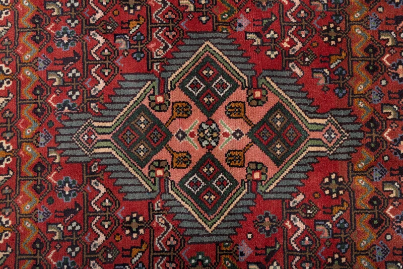 Perserteppich - Nomadic - 80 x 130 cm - dunkelrot
