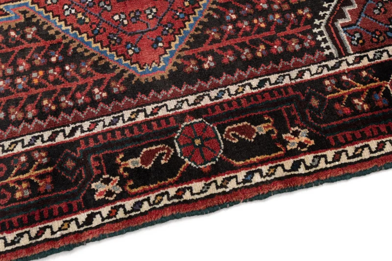 Perserteppich - Nomadic - 87 x 130 cm - dunkelrot