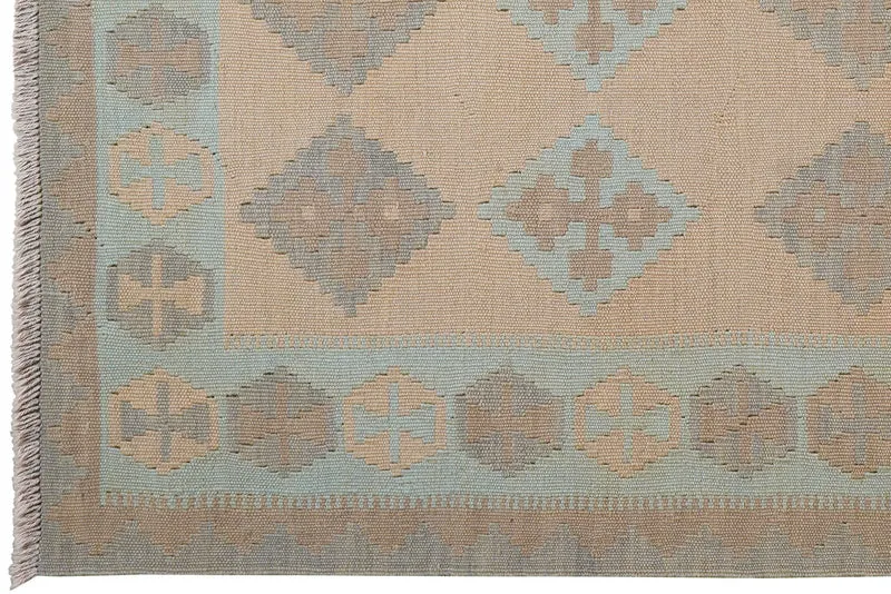 Kelim Gashgai · Handgewebt – Beige, 177x118 cm