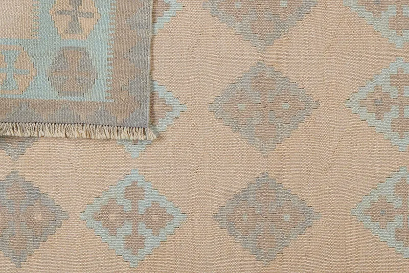Kelim Gashgai · Handgewebt – Beige, 177x118 cm