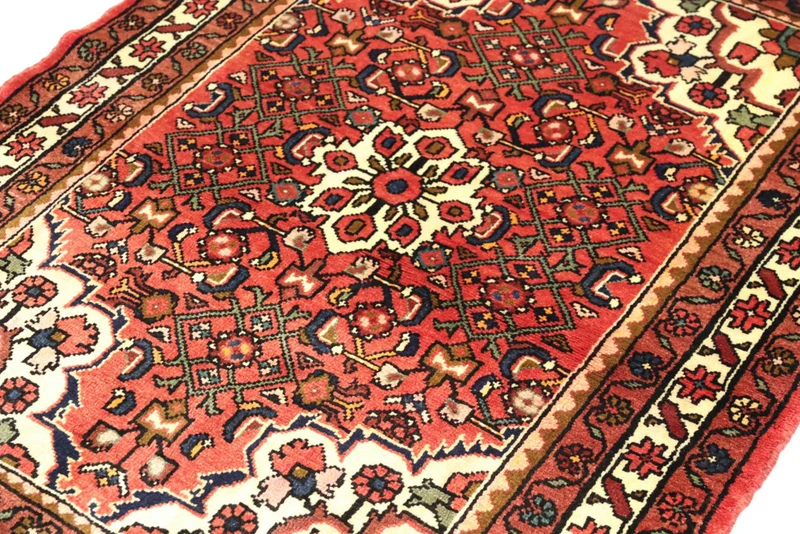Perserteppich - Nomadic - 100 x 145 cm - rot