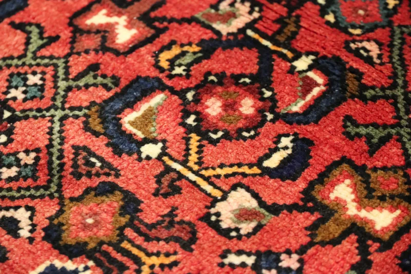 Perserteppich - Nomadic - 100 x 145 cm - rot