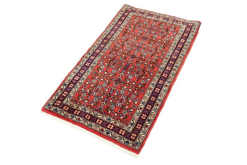 Perserteppich - Nomadic - 76 x 127 cm - rot
