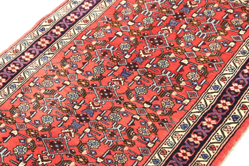 Perserteppich - Nomadic - 76 x 127 cm - rot
