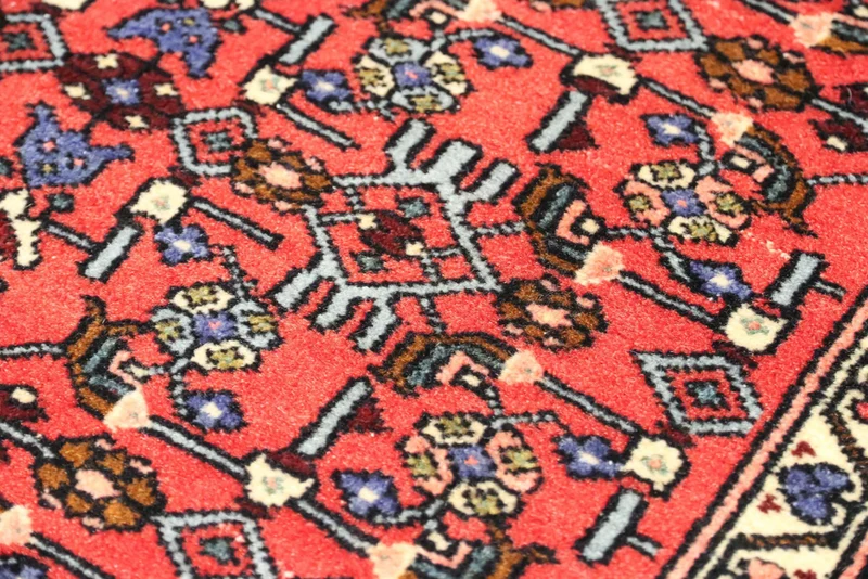 Perserteppich - Nomadic - 76 x 127 cm - rot