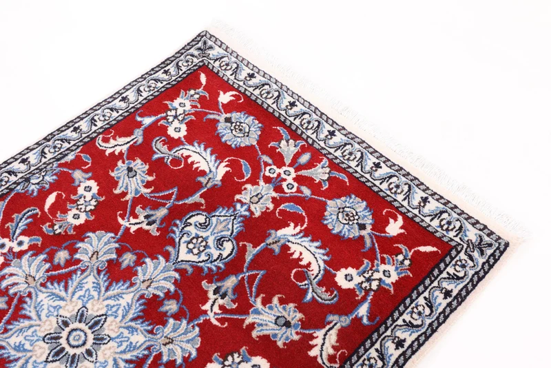 Perserteppich - Nain - 86 x 138 cm - rot
