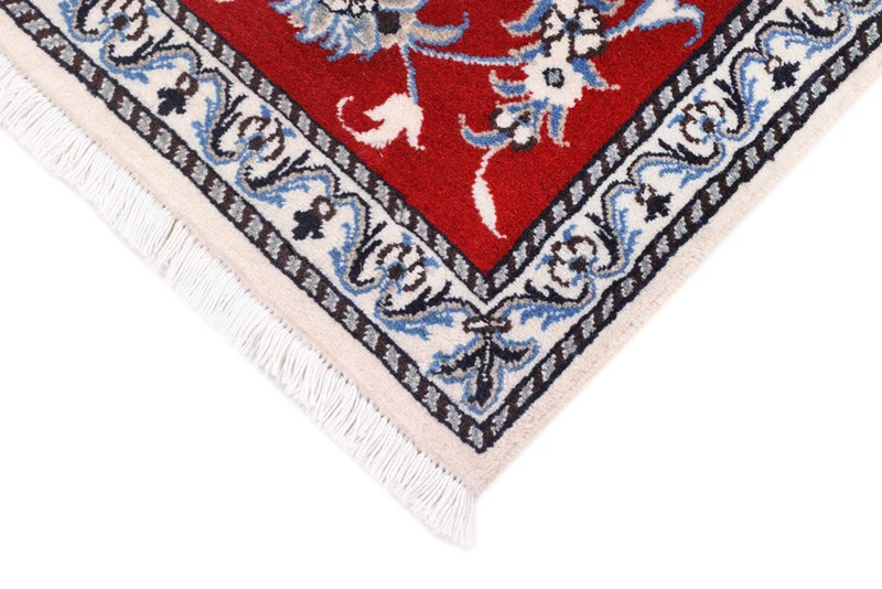 Perserteppich - Nain - 86 x 138 cm - rot