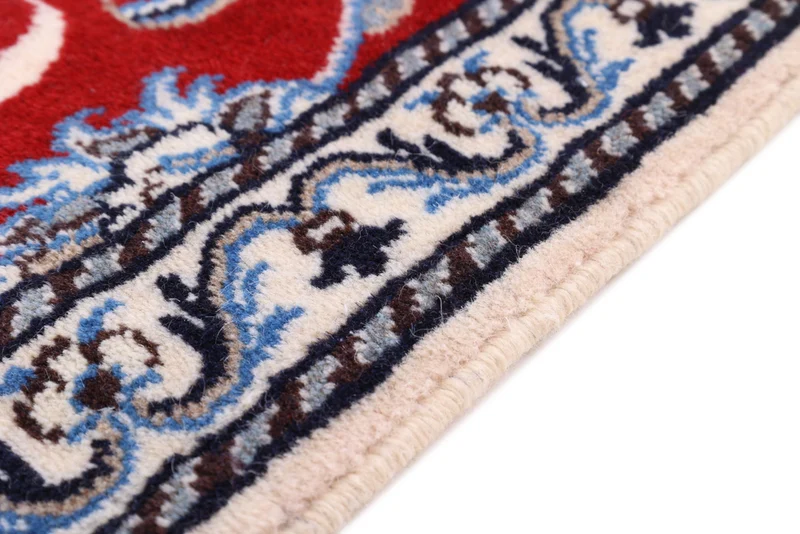 Perserteppich - Nain - 86 x 138 cm - rot