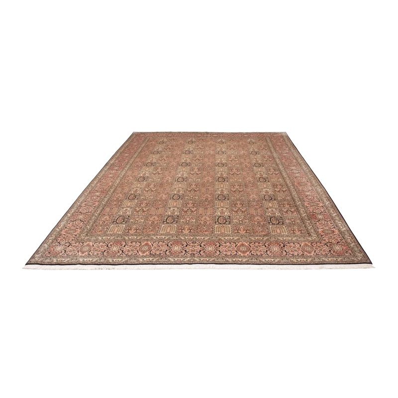 Seidenteppich - Kaschmir Seide - 245 x 344 cm - dunkelbeige