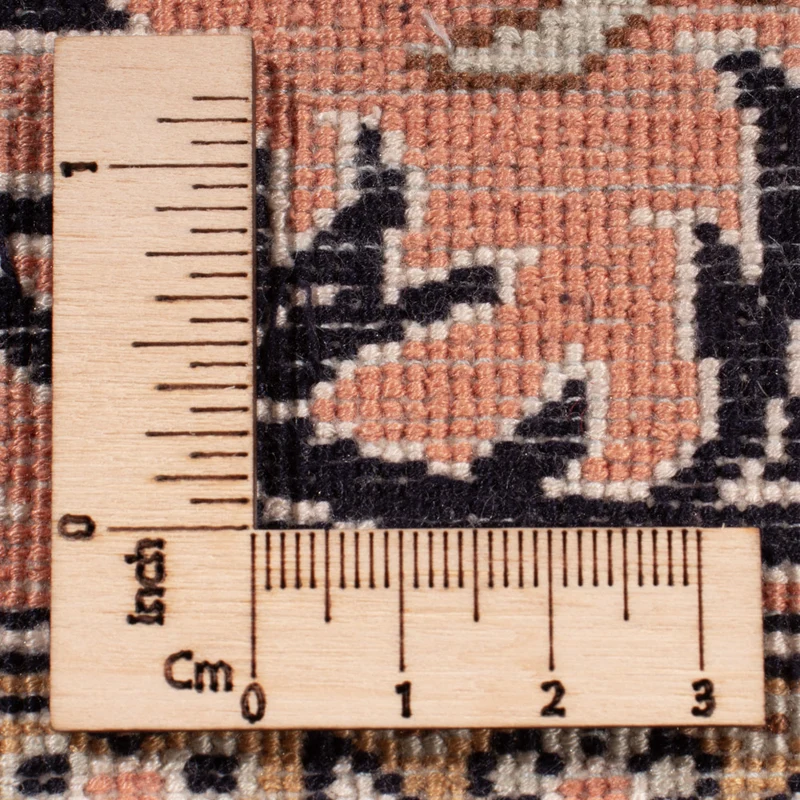 Seidenteppich - Kaschmir Seide - 245 x 344 cm - dunkelbeige