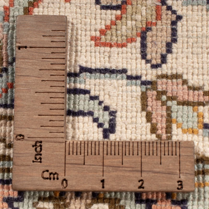 Kaschmir Seide Teppich 249x320cm - Orientteppich - beige