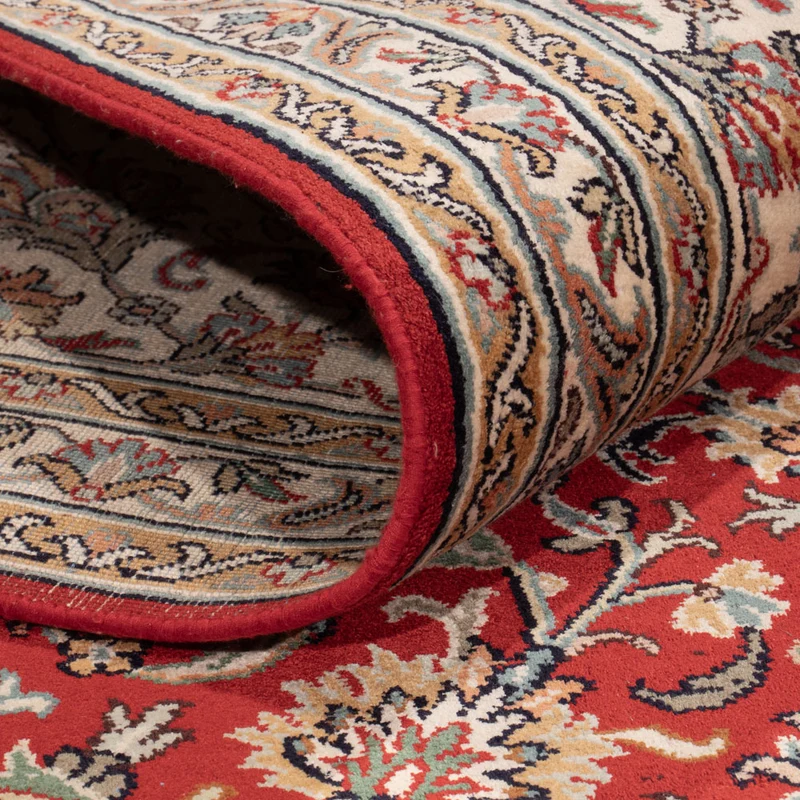 Kaschmir Seide Teppich 245x321cm - Orientteppich - rot