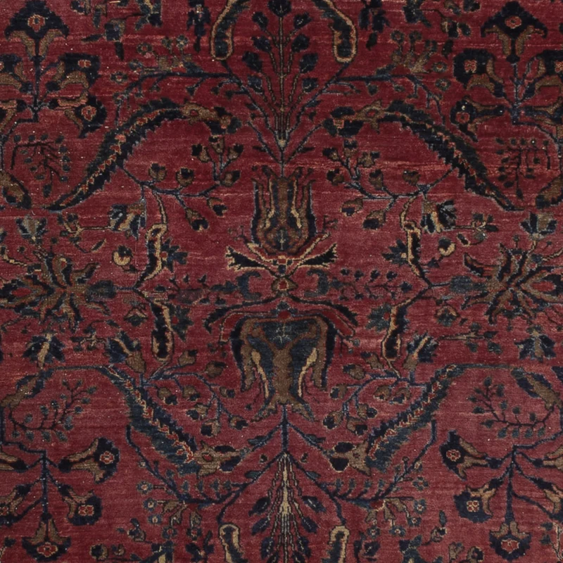 Sarough Teppich 310x400cm - Perserteppich - rot