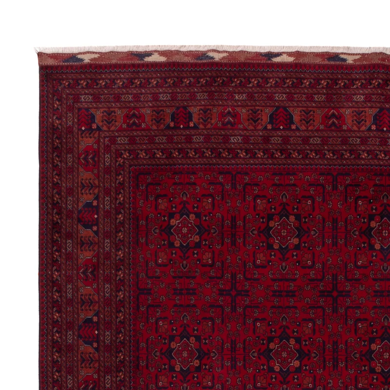 Afghan Teppich 255x354cm - Orientteppich - rot