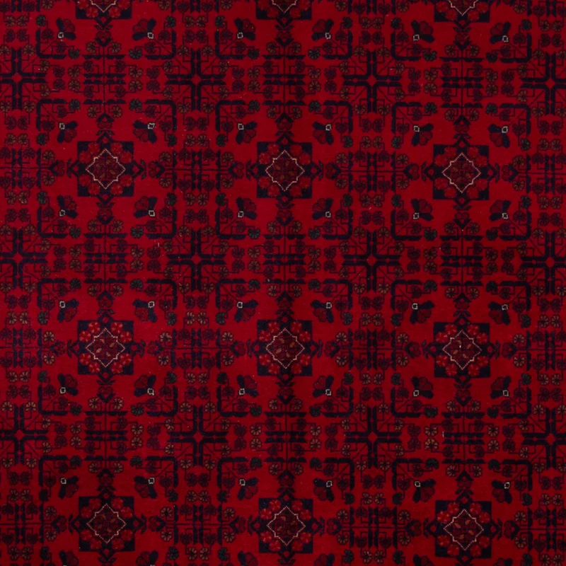 Afghan Teppich 252x355cm - Orientteppich - rot