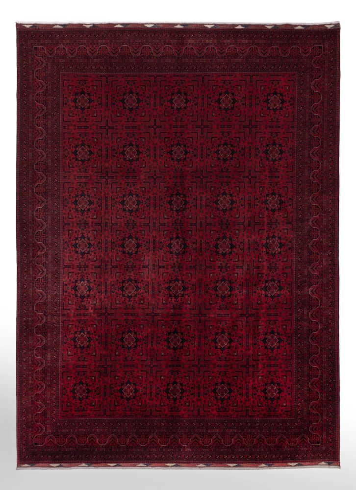 Afghan Teppich 255x352cm - Orientteppich - rot