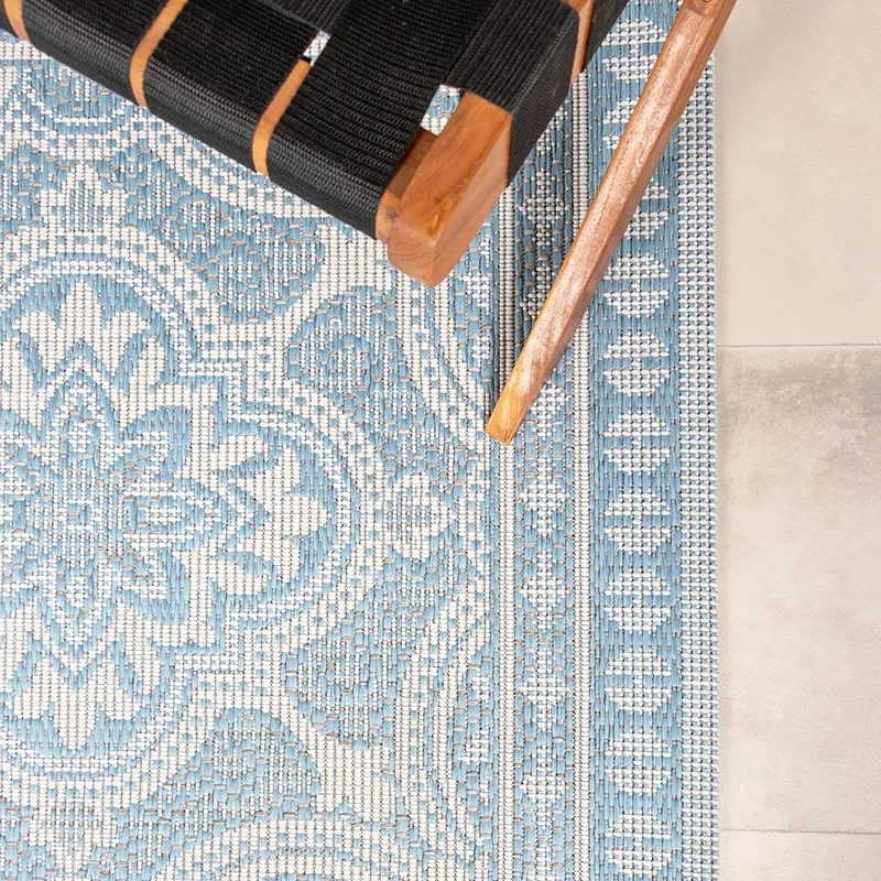 In- & Outdoor Teppich - Summer Oriental Hellblau