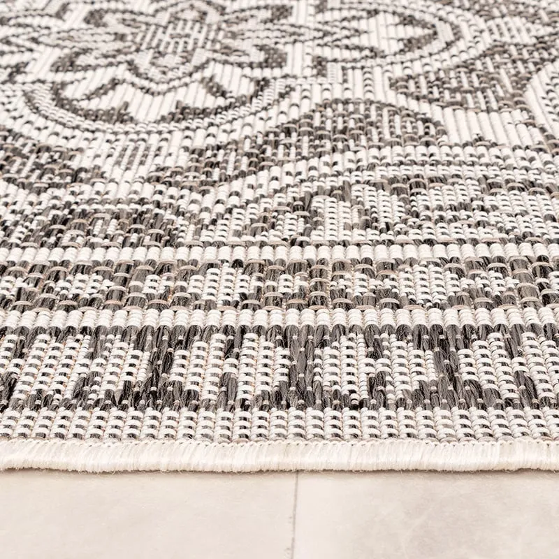 In- & Outdoor Teppich - Summer Oriental Grau