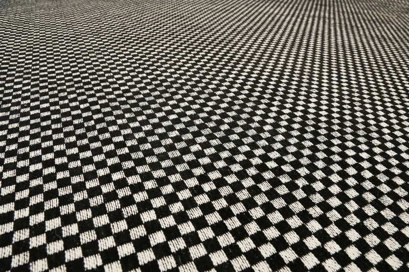 Esprit Wendeteppich Schwarz Weiß Kurzflor "Paulsen"