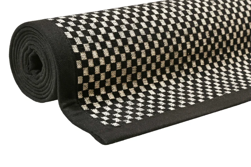 Esprit Wendeteppich Schwarz Weiß Kurzflor "Paulsen"