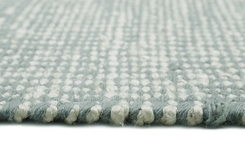 Esprit Kelim Teppich Mintgrün Beige aus Jute & Wolle "Gobi"