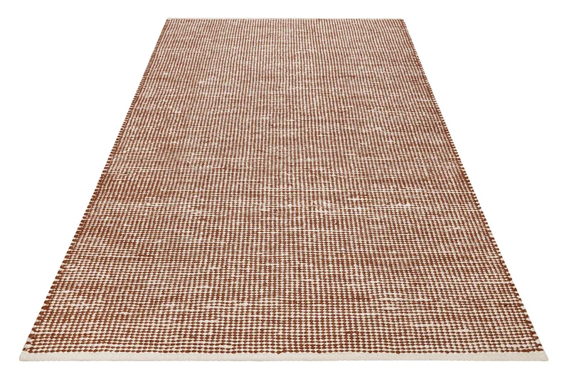 Esprit Kelim Teppich Rotbraun Beige aus Jute & Wolle "Gobi"