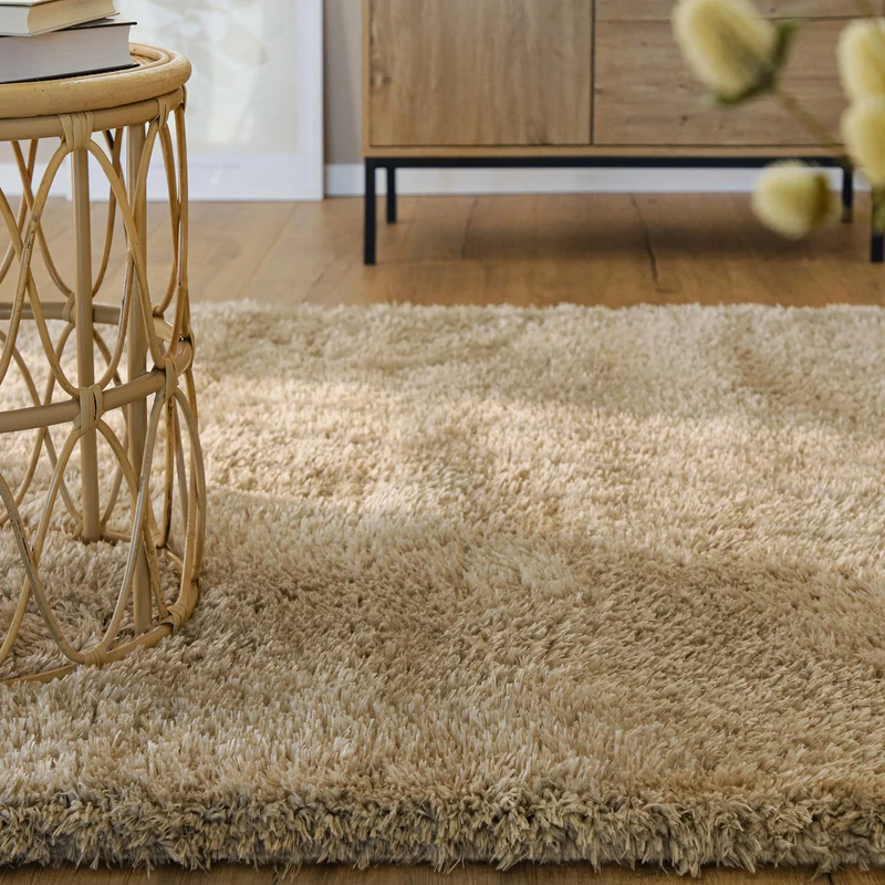 Esprit Teppich Beige Sand weich & soft "Yogi"