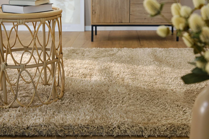 Esprit Teppich Beige Sand weich & soft "Yogi"