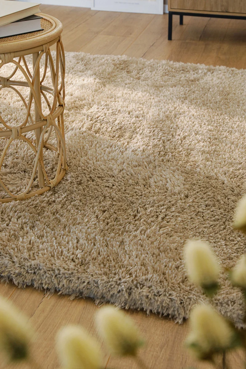 Esprit Teppich Beige Sand weich & soft "Yogi"