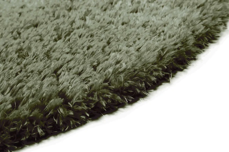 Esprit Teppich Rund Grün weich soft "Yogi"