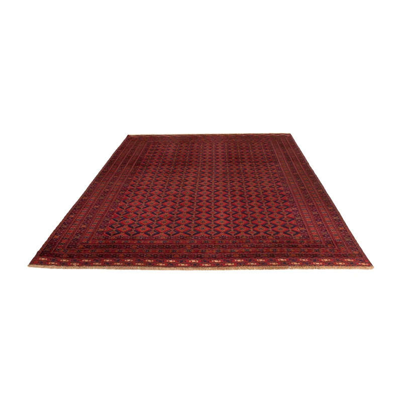 Kelim Afghan Teppich 210x291cm - rot