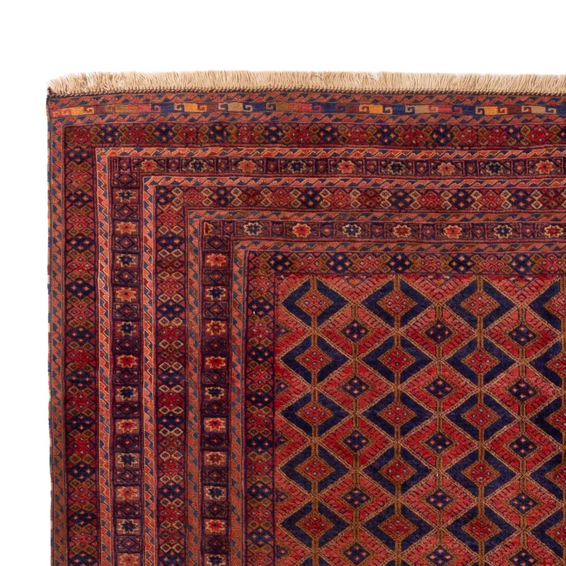 Kelim Afghan Teppich 205x295cm - rot