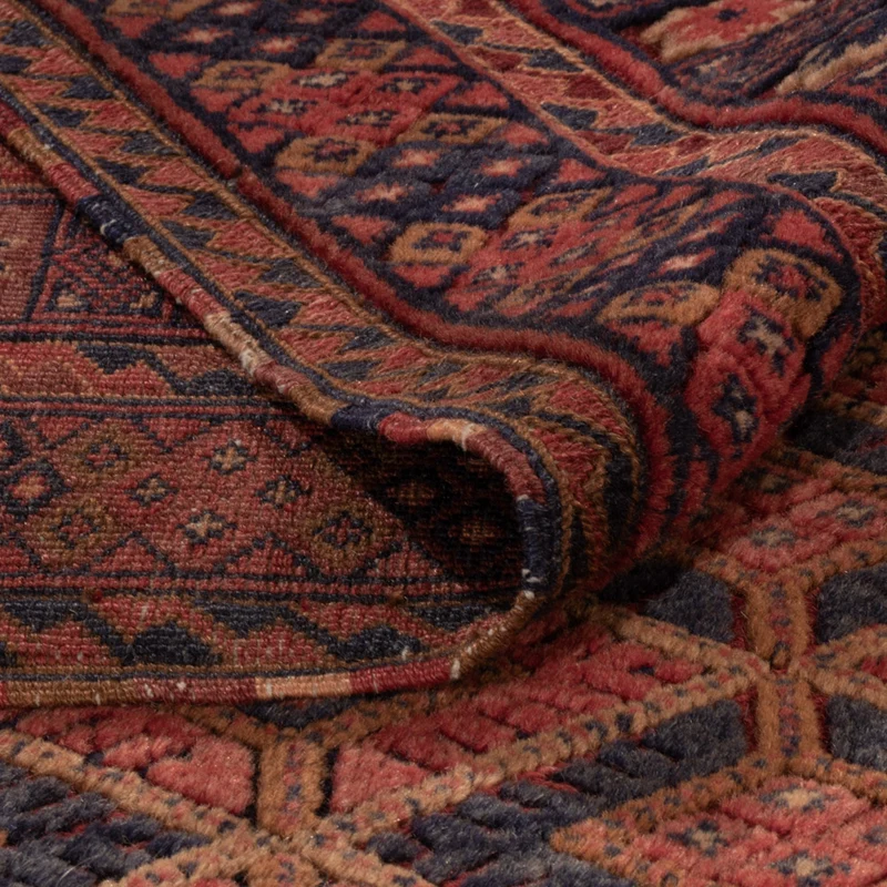 Kelim Afghan Teppich 205x295cm - rot