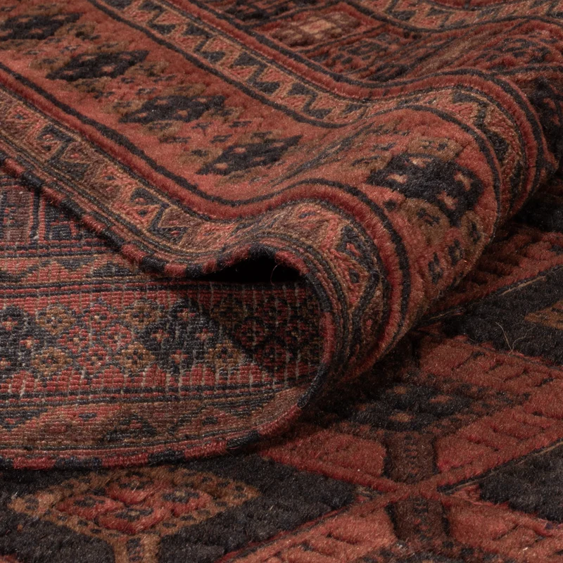 Kelim Afghan Teppich 209x289cm - rot