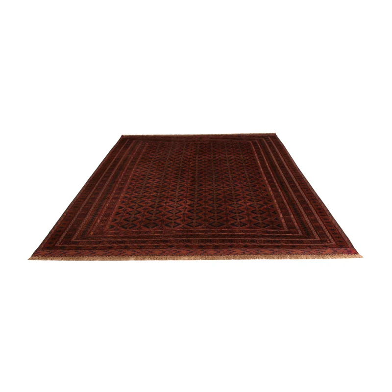 Kelim Afghan Teppich 209x289cm - rot