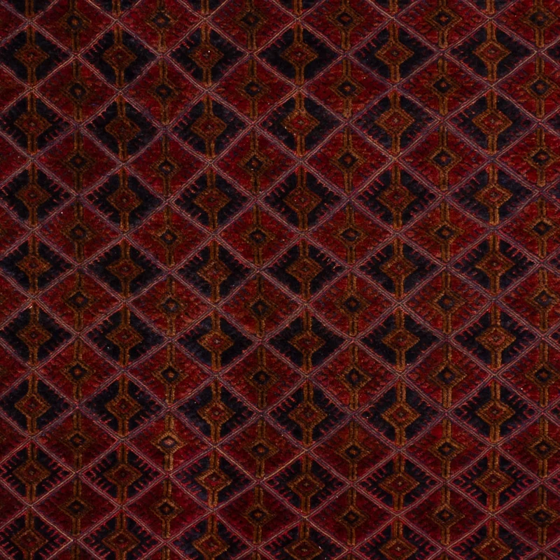 Kelim Afghan Teppich 208x292cm - rot