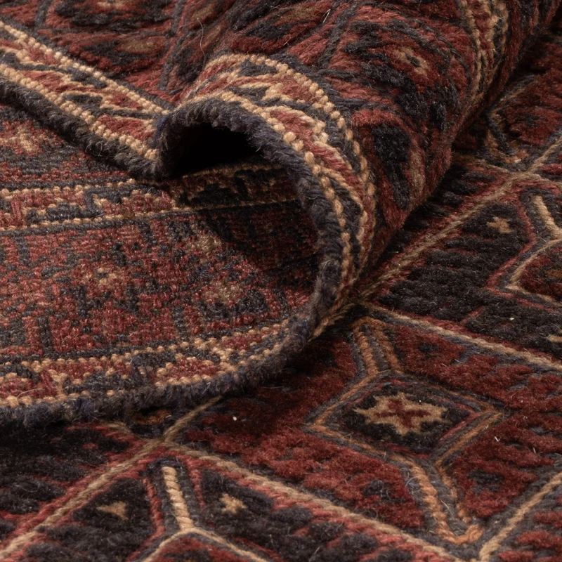 Kelim Afghan Teppich 194x287cm - rot