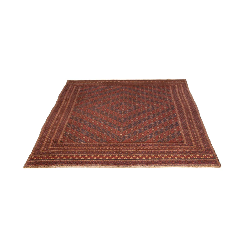Kelim Afghan Teppich 194x287cm - rot