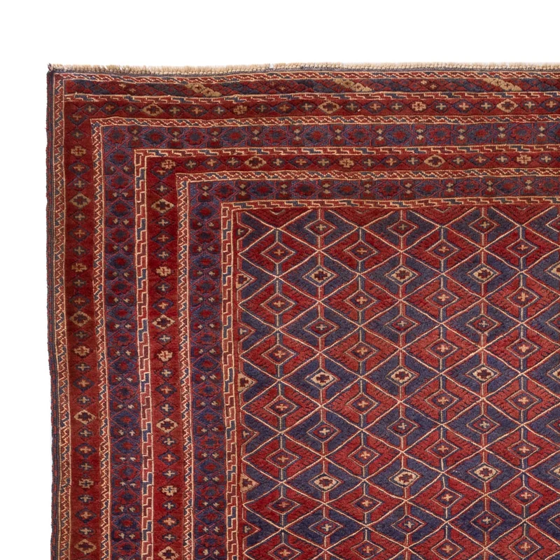 Kelim Afghan Teppich 198x280cm - rot